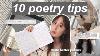 10 Poetry Tips To Write Better Poems My Poetry Secrets For Beginners How To Start Writing Poetry