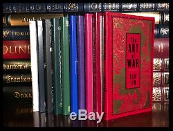 10 Vol. Pocket Leather Bound Collectible Gift Set Prince Art of War Frost Poetry