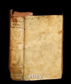 1629 Scarce Latin vellum Book OVID's Heroines, Art of Love & Remedies for Love