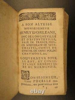 1656 Pucelle Joan of ARC French Hundred Years War Chapelain Jean D'Arc FAMOUS