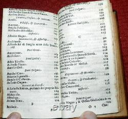 1674 La Galeria del Cavalier Marino. Italian Renaissance Art in Poetry. Leather