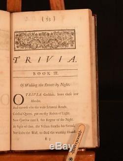 1716 Trivia or the Art of Walking the Streets of London First Edition J Gay