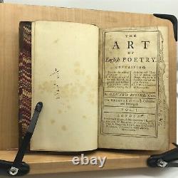 1737 The Art of English Poetry in Two Volumes