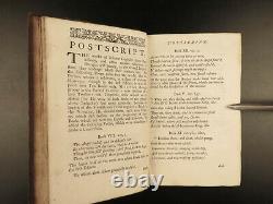 1741 Paradise Lost by John Milton English Poetry Illustrated RARE Art