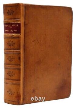 1770 JOHN ARMSTRONG Poetry ART OF PRESERVING HEALTH Verse MEDICINE Poems