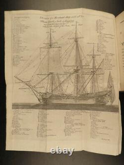 1785 The Shipwreck William Falconer ART Scottish Ships Nautical Poem Navigation