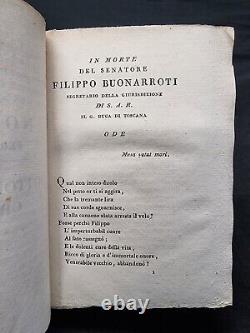 1805 VELLUM Italian Poetry ART OF PLEASING WOMEN Tommaso Crudeli Rime E Prose