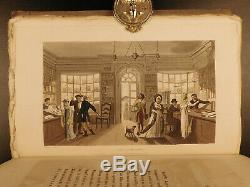 1813 Scarborough Sketches 21 Color Illustrated PLATES Poems Art Humor Rowlandson