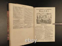 1826 Universal Songster George Cruikshank ART Poetry Song Lyrics Pope Byron 3v