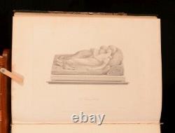 1832 Hervey Illustrations Of Modern Sculpture Engravings Prose And Poetry First