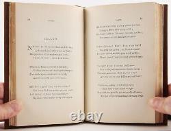 1867 Poems by Mary Tucker Lambert (1838-1896) Civil War Reconstruction Rare Fine