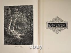 1880-83 antique 2vol LONGFELLOW PROSE POETICAL WORKS illustrated VOL I & III