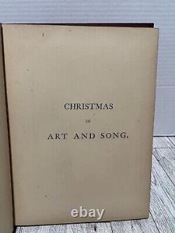 1880 Christmas In Art and Song a Collection of song, Carols and Descriptive Poems
