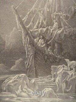 1881 INCREDIBLE Rime of Ancient Mariner Samuel Taylor Coleridge DORÉ Art FOLIO