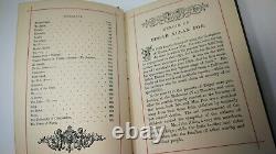 1882 book Poems of Edgar Allan Poe with Memoir gilt edging Victorian art
