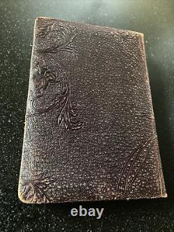 1883 exotic eel leather art nouveau rubaiyat omar crowell Fitzgerald Book
