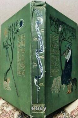 1898 Walter CraneVictorian BookShepheard's CalenderPre-RaphaeliteArt Nouveau