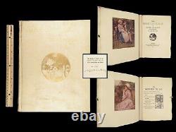 1909 Oliver Goldsmith Deserted Village America Hankey SIGNED Ltd ed ART Vellum