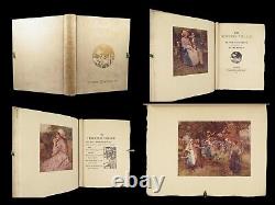 1909 Oliver Goldsmith Deserted Village America Hankey SIGNED Ltd ed ART Vellum