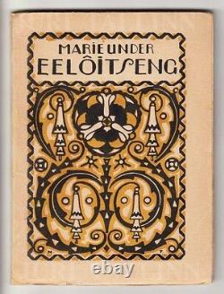 1918 ESTONIA Marie UNDER Eelõitseng Poetry w. ART NOUVEAU Cover NIKOLAI TRIIK