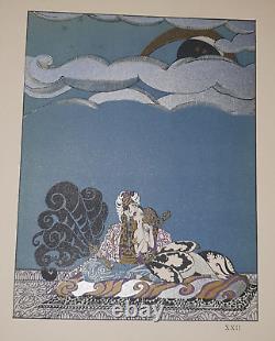 1922 Rubaiyat Of Omar Khayyam By Fitzgerald 20 Colour Plts By Fish Persian Poem