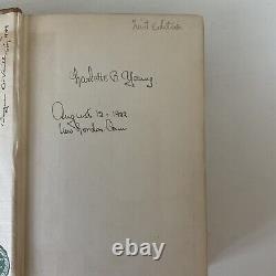 1922, Signed 1st Ed EUGENE O'NEILL, THE HAIRY APE, ANNA CHRISTIE, THE FIRST MAN