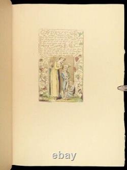 1927 WILLIAM BLAKE Songs EXPERIENCE Innocence Poetry Collection ART Illustrated