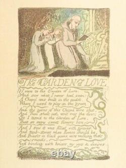 1927 WILLIAM BLAKE Songs EXPERIENCE Innocence Poetry Collection ART Illustrated