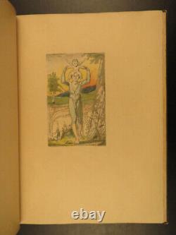 1927 William Blake Songs of Experience British Museum Poetry Color Illustrated