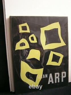 1957 Harry Abrams JEAN ARP sculpture, 3 pages of Arp poetry, full page photos