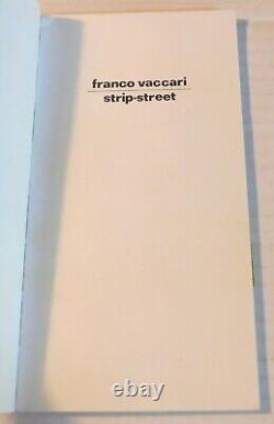 1969 LTD 1ST ED. STRIP-STREET by FRANCO VACCARI Italian VISUAL POETRY & ART