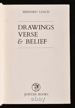 1973 Drawings Verse & Belief Bernard Leach Signed Limited Edition