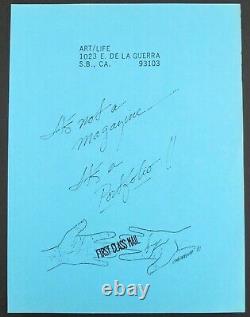 1981 Editions Santa Barbara ART/LIFE Magazine Portfolios Of Signed Prints Poems