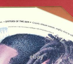 1992 CARL OWENS SISTERS OF THE SUN Framed Print Matted Naomi Long Madgett Poem
