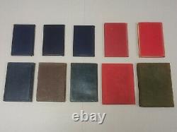 20 LEATHER BOUND BOOKS inc Dickens Nicholas Nickleby, Complete Poems Shelley etc
