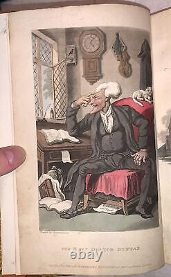 30 Hand Colored Plates, 1813, Tour Of Doctor Syntax In Search Of The Picturesque