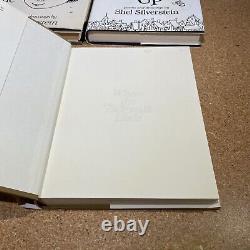 ALL FIRST EDITION Shel Silverstein books HC Lot Of 3 Where the Sidewalk Ends