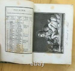 ALMANACH DES DAMES POUR L'AN 1808 Antique Lady's Book POETRY ART LITERATURE