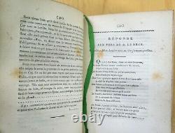 ALMANACH DES DAMES POUR L'AN 1808 Antique Lady's Book POETRY ART LITERATURE