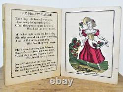 ANTIQUE Early 19th C FISHER & TURNER 7 HAND-COLORED Woodcut Engravings BOOK