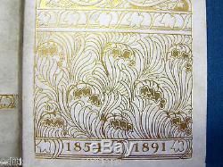 ART NOUVEAU BINDING 1st Ed 1893 LARGE PAPER Beatiful FINE VELLUM Antique Gift