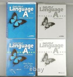 Abeka Language Arts 4 Curriculum 20 Books Teacher Key, Tests, Work-Text, Readers