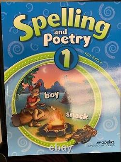 Abeka Spelling And Poetry Language Arts Series