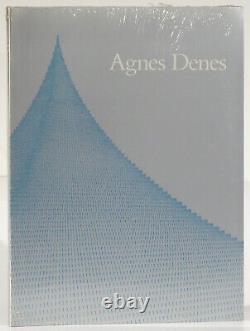 Agnes Denes 2 books signed Virginia Poetry Walk plus Johnson Museum catalog
