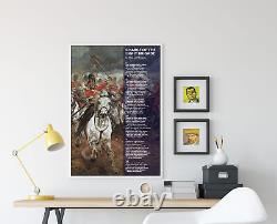 Alfred Tennyson Poem Print Charge of the Light Brigade Art Photo Poster Gift