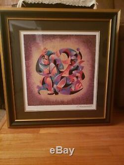 Anatole Krasnyansky Seriolithograph Poetry in Motion with COA