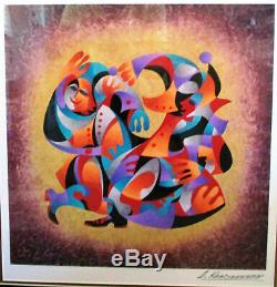 Anatole Krasnyansky Signed Seriolithograph Poetry in Motion 2011 with COA