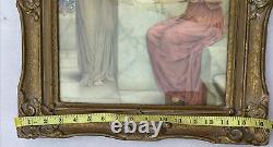 Antique Realism Watercolor W. Antsey Dollond (-1911) THE POEM