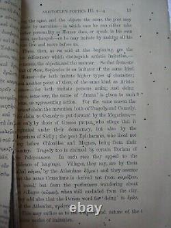 Aristolte Theory Of Poetry & Fine Art S H Butcher Rare Book India 1895