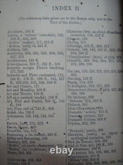 Aristolte Theory Of Poetry & Fine Art S H Butcher Rare Book India 1895